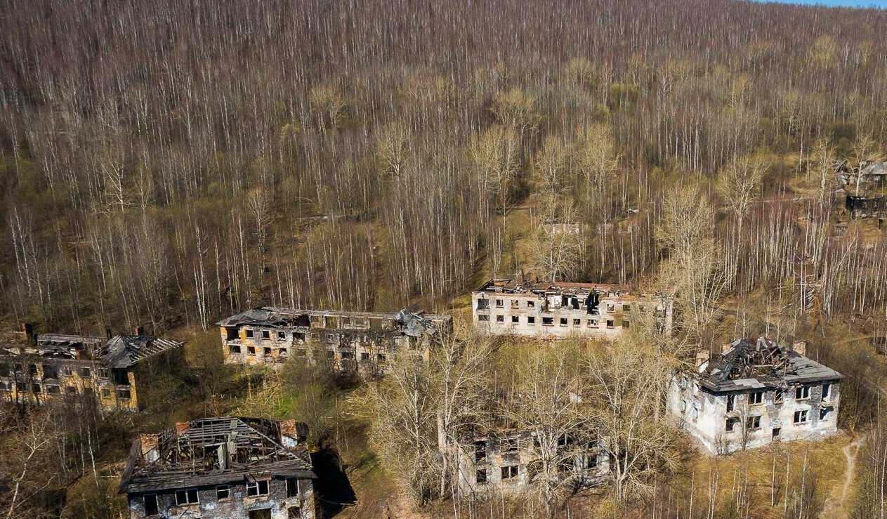 Заброшенный русский город. Город Курша 2. Город призрак Курша. Заброшенный город Курша 2. Курша 2 город призрак.